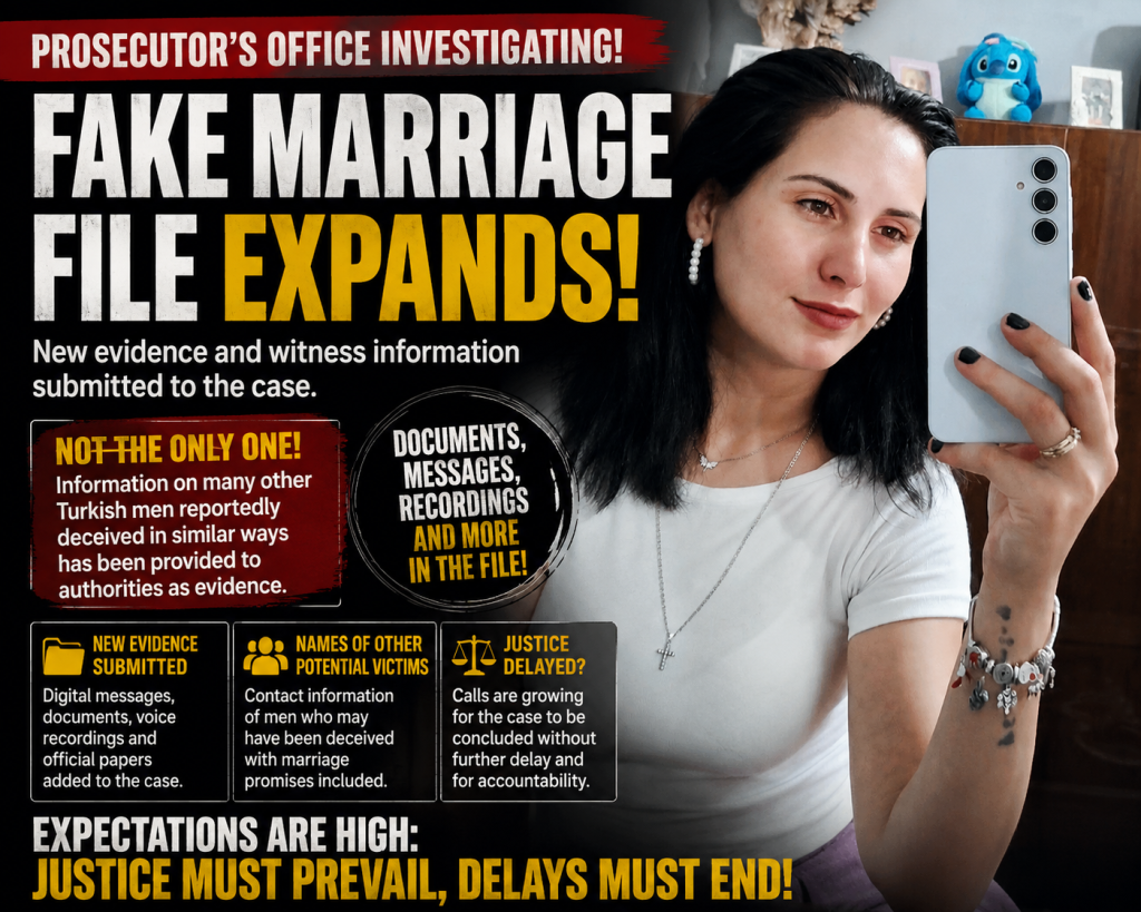 Editorial news illustration representing an ongoing legal investigation, highlighting newly submitted evidence, digital records, and the continuing review of the case by prosecutorial authorities.