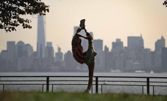 After war took her leg, this Ukrainian gymnast refused to give up